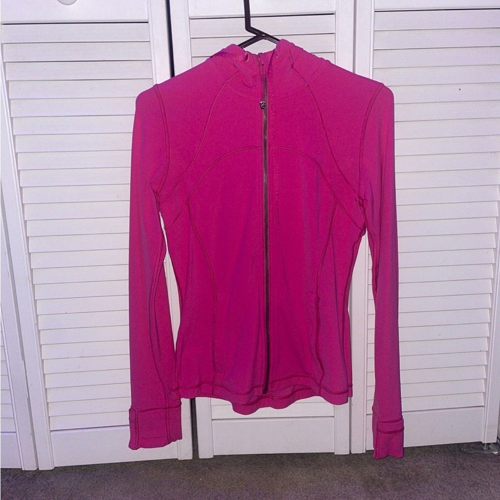Lululemon Hooded Define Jacket Sonic Pink - Size 6